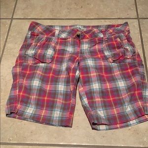 Multi Colored Bermuda Capris